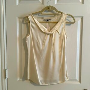 NWT Antonio Melani silk cream top XS